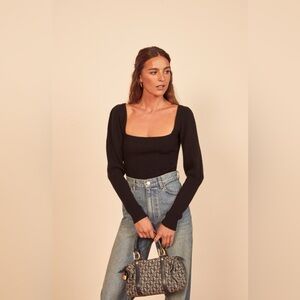 Reformation Piazza Cashmere Sweater